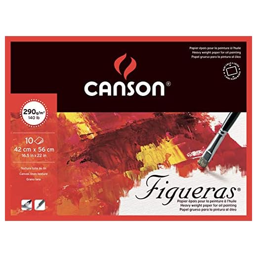 Canson Figueras - Bloc papel de dibujo, 56 x 42cm, color blanco natural