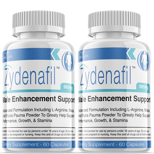 (2 Pack) Zydenafil Pills for Men Male Support (120 Capsules)