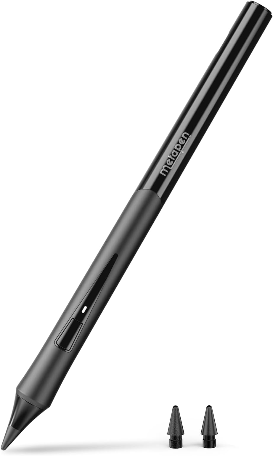 Pencil D1 for Apple iPad 6th-11th丨Ergonomic Grip & Efficient Shortcuts丨Stylus Pen Compatible with iPad 2018-2025, Replace for Apple Pencil USB-C 2nd Generation, Take Notes & Draw