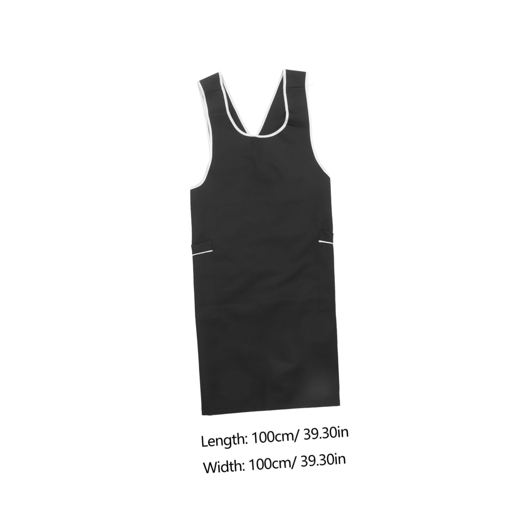 Healeved Barber Hair Uniform Grooming Apron Hair Stylist Apron Professinal Obarber Apron Hairdresser Apron for Women Aprons for Women with Pockets Hairdressing Cape Black