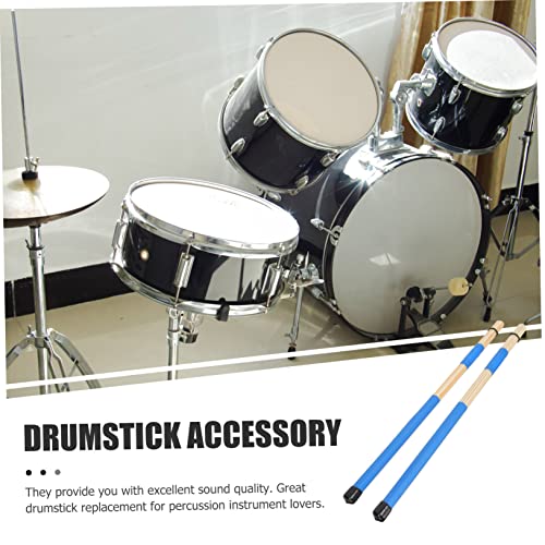 Baqueta de madera para percusión - accesorio para instrumento de batería miniatura 4