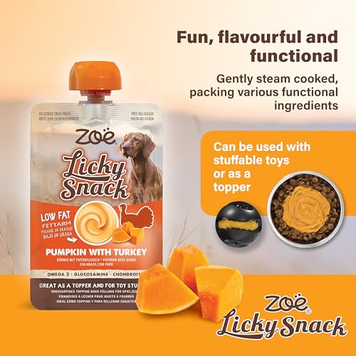 Zoë Licky Snack, Kürbis mit Pute, 85g
