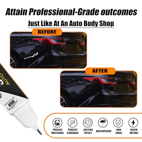 Image of Car Touch up Paint(218 Attitude /Midnight Black Metallic) Compatible with Toyota, Car Paint Pen Scratch Repair Two-In-One Touch Up Paint, Premium Car Scratch Remover for Deep Scratches