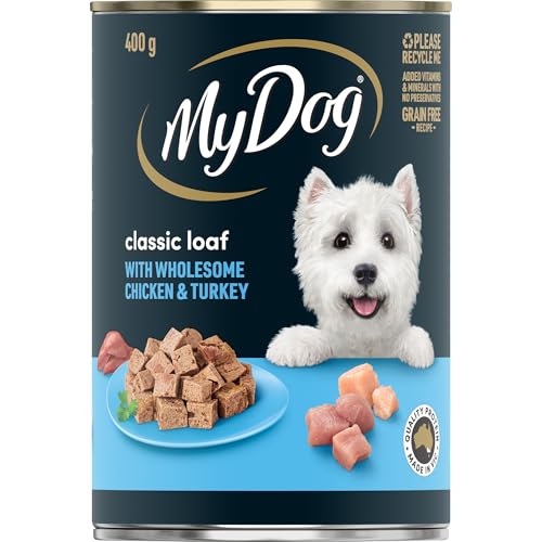 canned dog food turkey