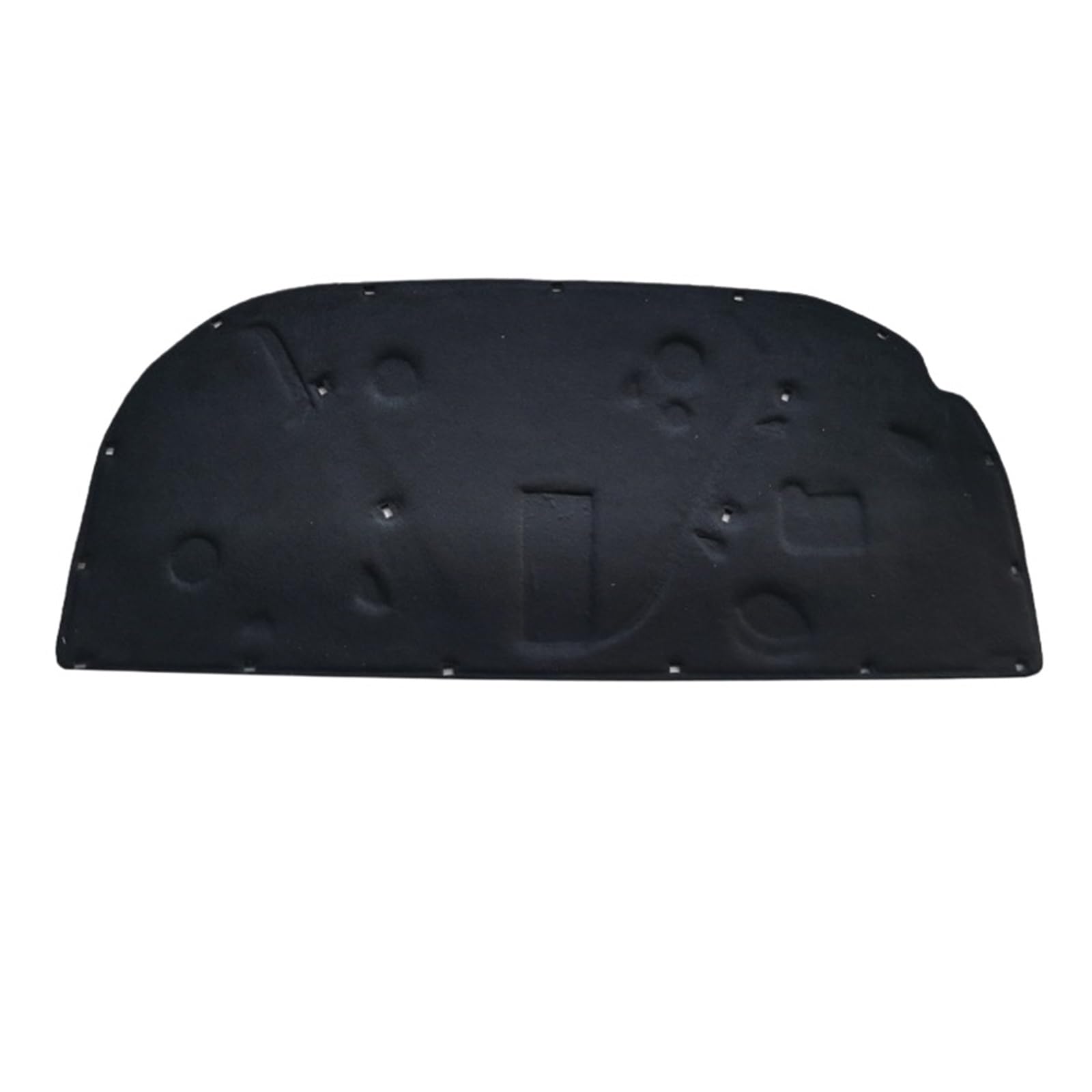Lycheu Balck Front Hood Engine Firewall Heat Sound Insulation Cotton Pad For A4 B6 B7 B8 2003-2016 Accessories Engine Soundproof Firewall Cover