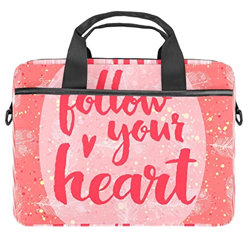 Sacoche bandoulière ordinateur portable 13-14.5" motif plumes coloré