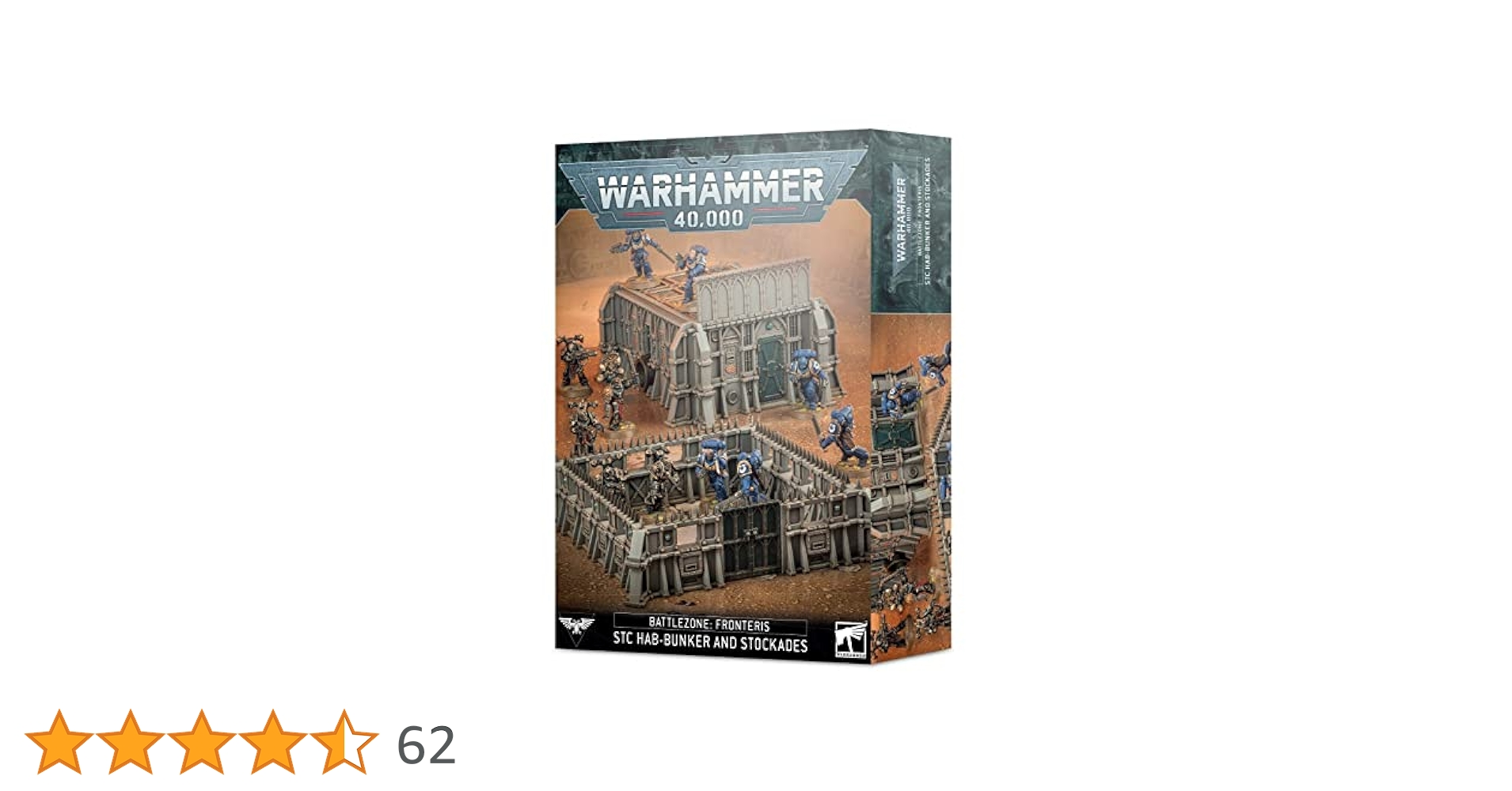 情景模型【STC居住バンカー&防御壁】ウォーハンマー40K WH40k】 戦闘領域：開拓区画 - STC居住バンカー＆防御壁