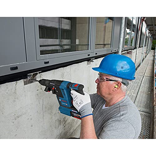 Bosch Professional 18V System perforateur sans-fil GBH 18V-26 F (2,6 J, SDS plus, perçage/burinage, KickBack Control, 2 batteries ProCORE18V 5.5Ah, chargeur GAL 1880 CV, poignée auxiliaire, L-BOXX)