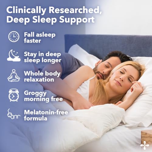LifeSeasons Rest-ZZZ Melatonin Free - Sleep Support Supplement - Calms Nervous System - Eases Restlessness & Nerve-Related Sleeplessness - Magnesium GABA & Chamomile - 60 Capsules - Image 3