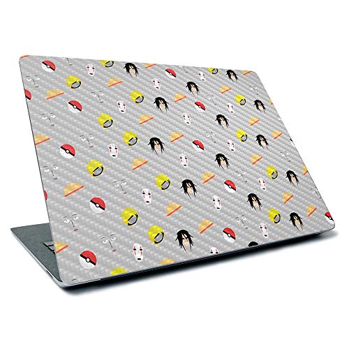 Image of MightySkins Carbon Fiber Skin for Microsoft Surface Laptop 3 13.5 inch (2019) - Anytime Fan | Textured Carbon Fiber Finish | Easy to Apply, Remove, and Change Styles | Made in The USA