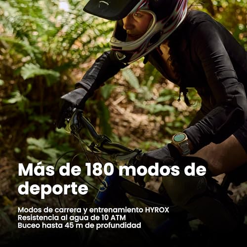 Miniatura 6 de Amazfit T-Rex 3 Pro Reloj Inteligente Deportivo para Hombre, Pantalla AMOLED de Zafiro, Bisel de Titanio, GPS de Banda Dual, Mapas Sin Conexión, Linterna Incorporada, para Android iPhone