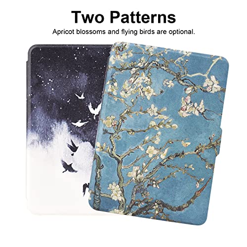 Kiboule Estojo de e-book para Kindle 958 - Capa protetora leve de PU premium com suspensão automátic