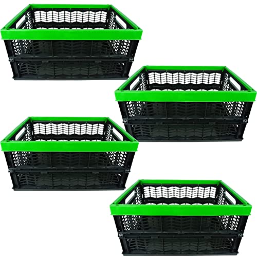 Stimo Klappbox 3er Set - Faltbare Transportbox 45L Bis 20kg