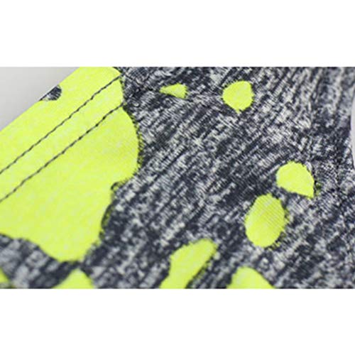 Tanga masculina TENDYCOCO com fio dental, tanga e tanga (verde fluorescente)