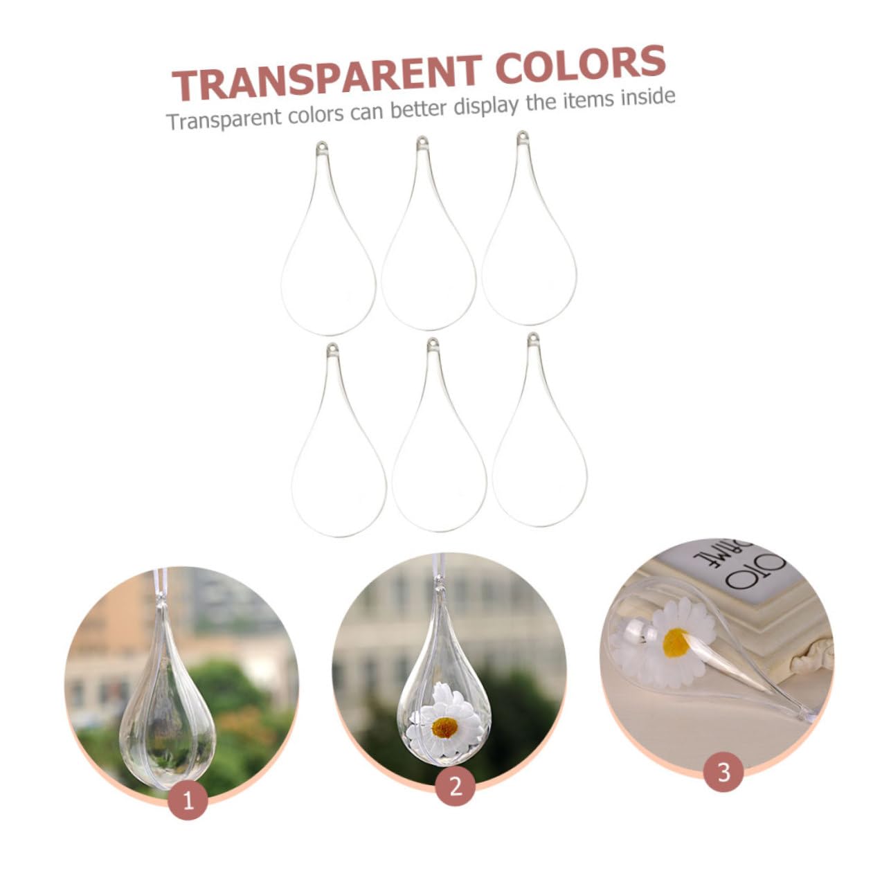 Cabilock Boules De Noel Transparente 4 Ensembles Boule Décorative en Forme De Gonflables De Noël Boule De Noel des Balles Décorations De Noël Iridescent Bonbonnière Transparent Plastique 6 Pièces * 4