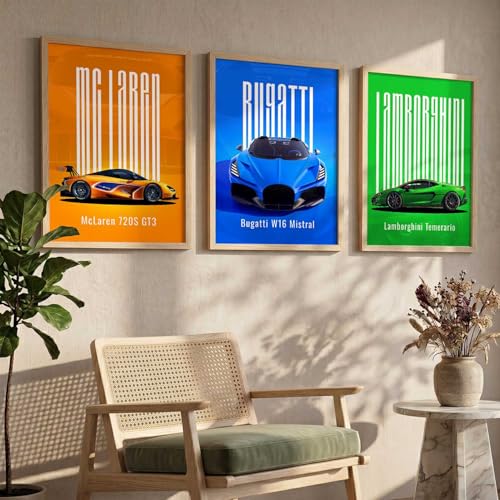 Image of kotart Big Sports Car paintig for living room