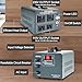 Yinleader Voltage Converter Transformer 3000w Step Up/Down Power Converter 110-120V to 220-240V/220-240V to 110-120V, with 2 US & 2 Universal Outlets, Circuit Breaker Protection (Grey)