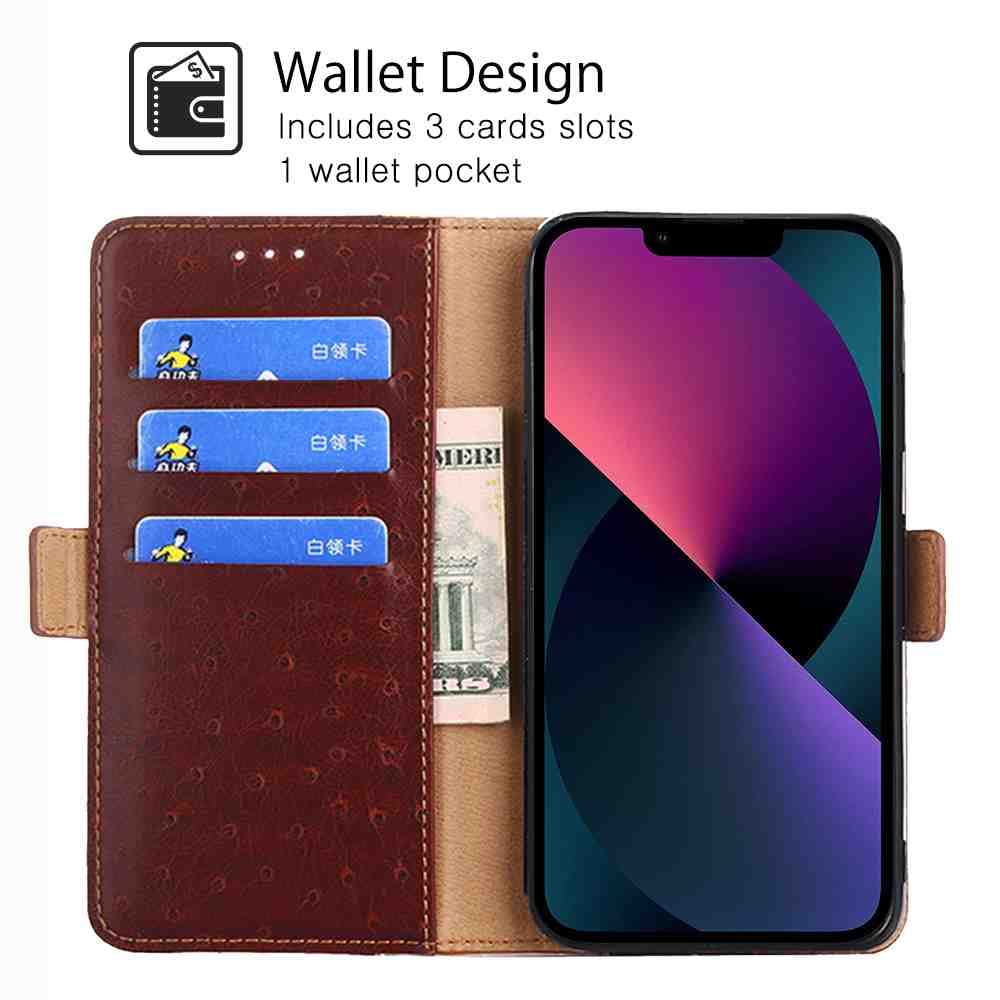 Custodia Portafoglio Vivo Y20s Con Flip Magnetica E Supporto - Blu, Pelle PU E TPU