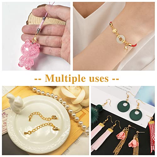 1400Pcs Jump Rings For Jewelry Making, Gold O Ring Connectors Metal Open Jump Rings For Bracelet Earrings Necklace Making (4Mm 5Mm 6Mm 7Mm 8Mm 10Mm) #TOP5