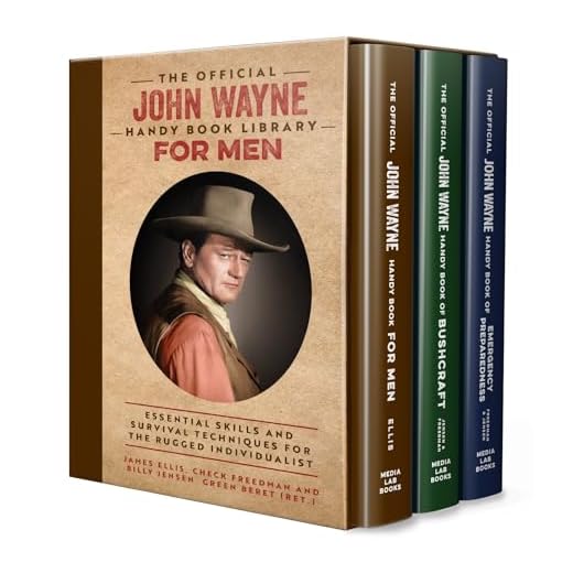 John Wayne Handy Book Library for Men