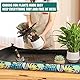 Owl Focus wasserdichte Umtopfmatte aus Oxford-Gewebe mit Blumenmuster