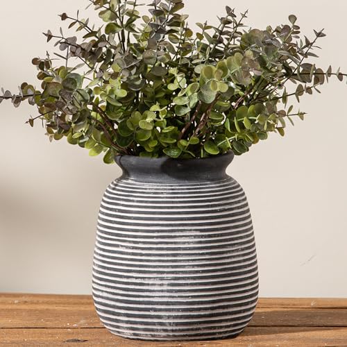 Ceramic Rustic Vase, Small Flower Farmhouse Vases...