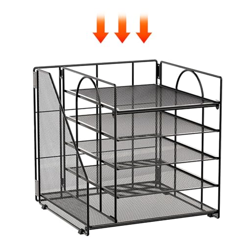 Trieur de documents de bureau multifonction pour libérer de l'espace