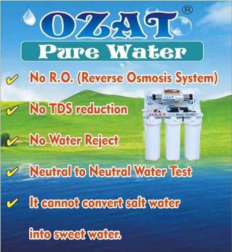 Image of 6-Stage UV UF Water Purifier | Wall-Mounted | 25 LPH Flow Rate | Advanced Filtration for Safe Drinking Water, White