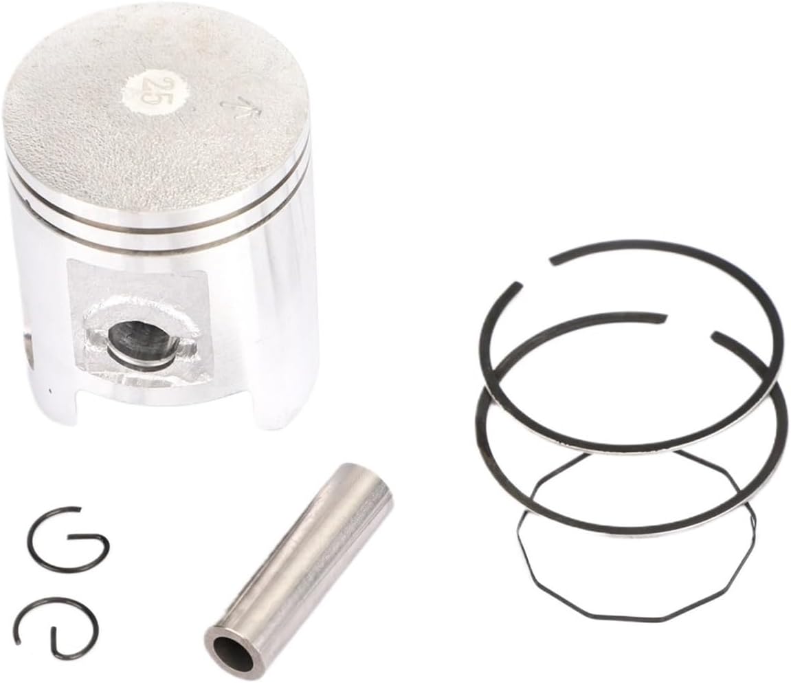 Piston Ring Pin Clip Kit Fit for Yamaha Jog 90 1991-1997 Ya90 Axis 90 1990-1997 3VR-11631-00-96 Motor Patts(50.50mm)