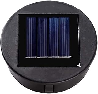Solar Lights Replacement Top Solar Panel Lantern Lid LED Solar Lamps Battery Box Outdoor Hanging Lanterns Replacement Solar Panels for Garden Lights