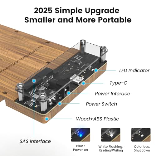 Adaptateur SAS vers USB 3.0 pour lire un disque de serveur sur PC - 6