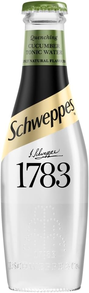 Schweppes 1783 Cucumber Tonic Water 200ml x 12