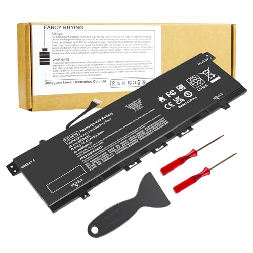 Image of Fancy Buying KC04XL TPN-W133 TPN-W136 Laptop Battery for HP Envy X360 13-AG 13z-AG 13m-AG 13-AR 13-AH 13-AQ 13M-AQ 13T-AQ L08496-855 L08544-1C1 L08544-2B1 HSTNN-DB8P HSTNN-IB8K L08496-855 KC04053XL