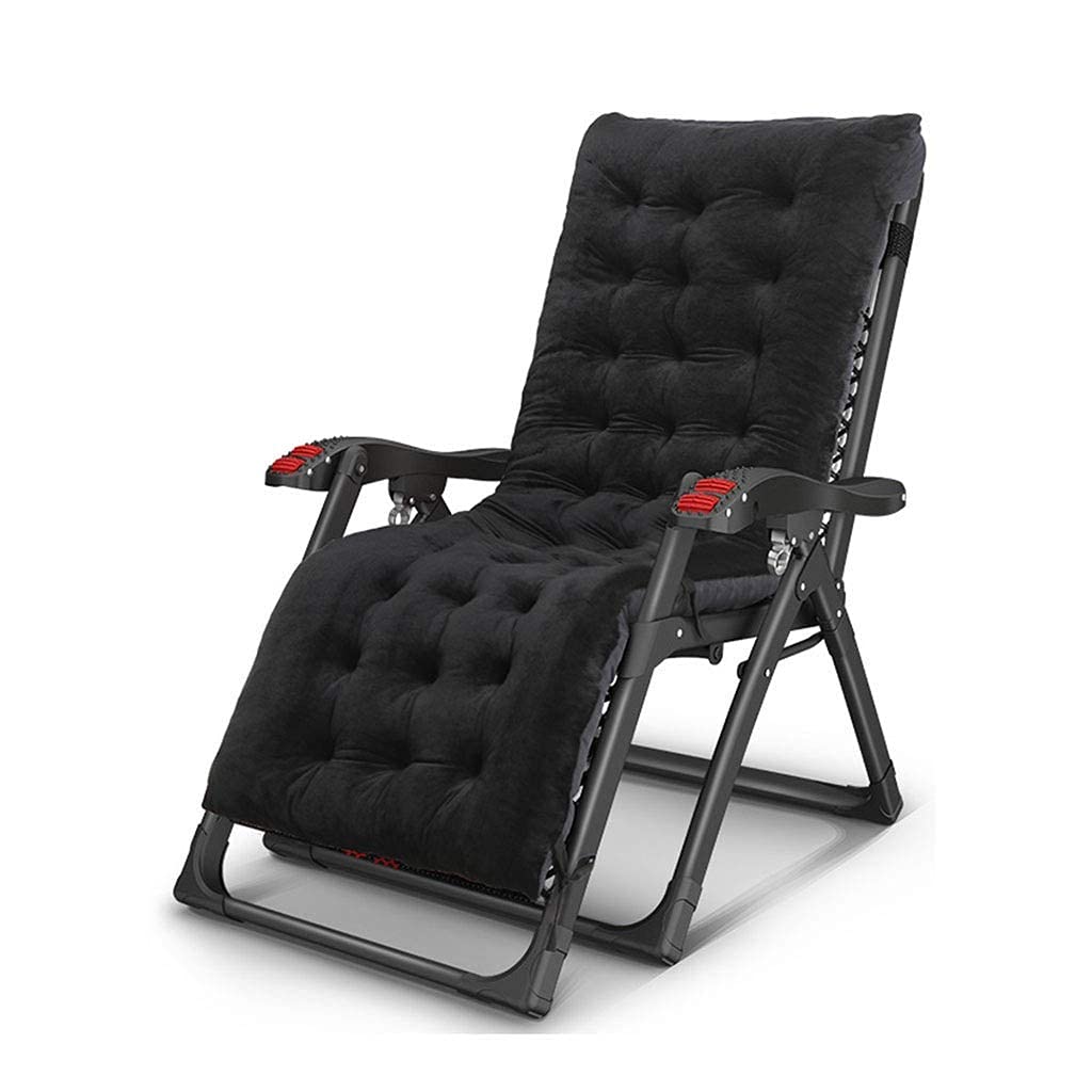 Chaise Zero Gravity pliante et inclinable en textilène robuste de 67cm de large