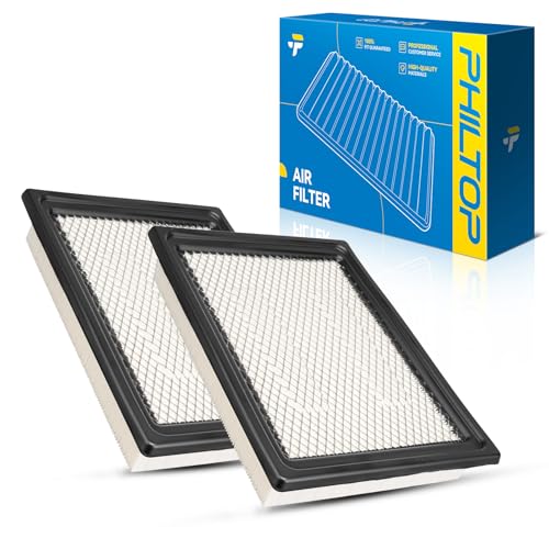 Philtop Air Filter 7081706 Replacement for Polaris Ranger 900 XP 2013-2019,RZR 570 2012-2020,Ranger 570 900 1000 XP Crew Diesel,High Filtration Powersports Air Filter,Pack of 2