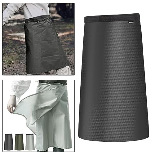 Poncho impermeable portátil que soluciona la lluvia en senderismo con protector de mochila 4