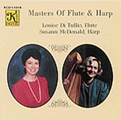 Four Medieval Dances for Flute & Harp [Audio CD] Lauber; Di Tullio and Mcdonald