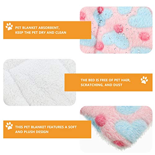 UKCOCO 2Pcs Almofada de Aquecimento para Animais de Estimação Tapete de Dormir de Gato de Cachorro Q