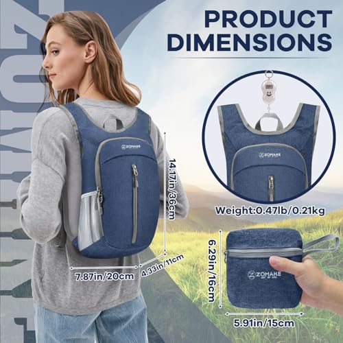 ZOMAKE Lightweight Foldable Backpack - Image 2