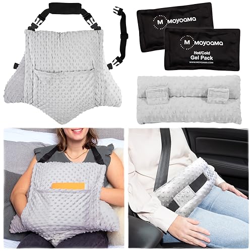 MOYOAMA 4 Pc Hysterectomy Pillow Set – Incl Seatbelt Cushion