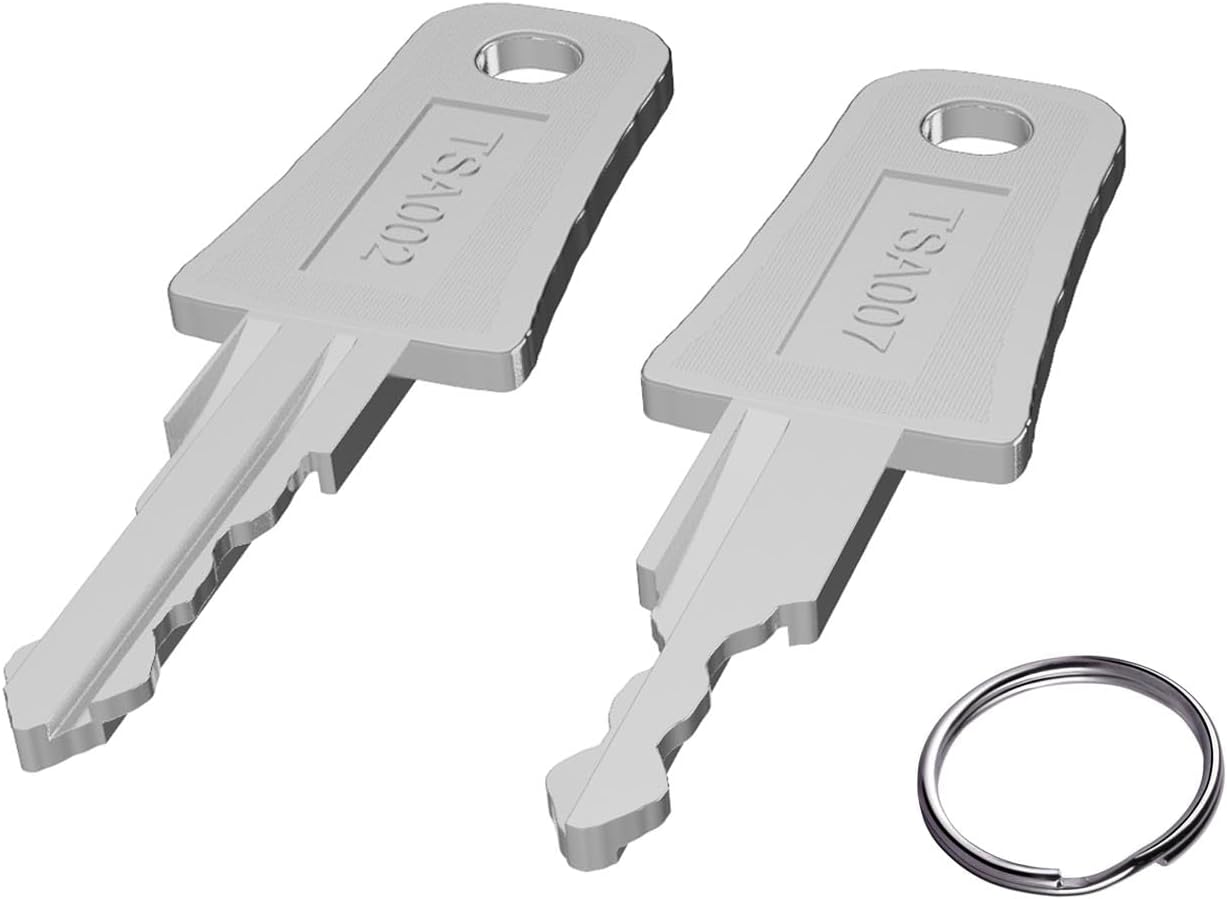 2 Keys for TSA007 TSA002 Master Luggage Keys for TSA 007 002 Master