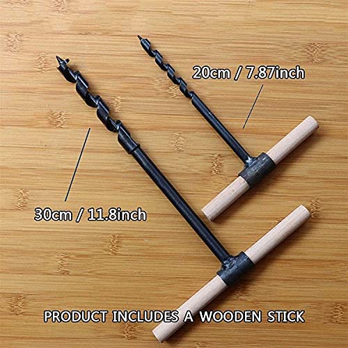 Scotch Eye Auger, Wood Auger Drill Bit for Bushcraft Backpack and