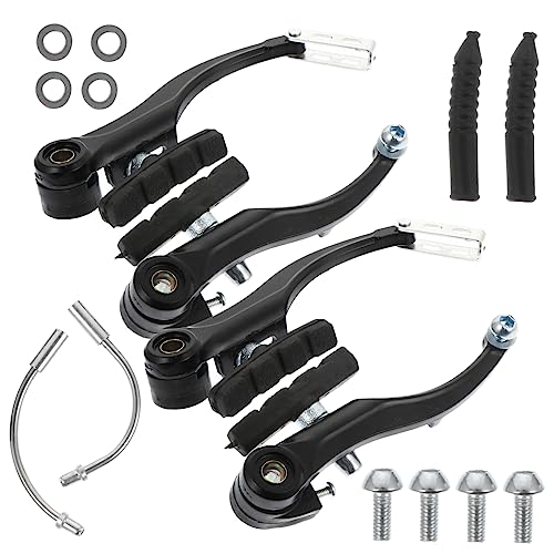 Gogogmee Mountain Bike Brake Kit Complete Set Replacement Pads for Easy Installation