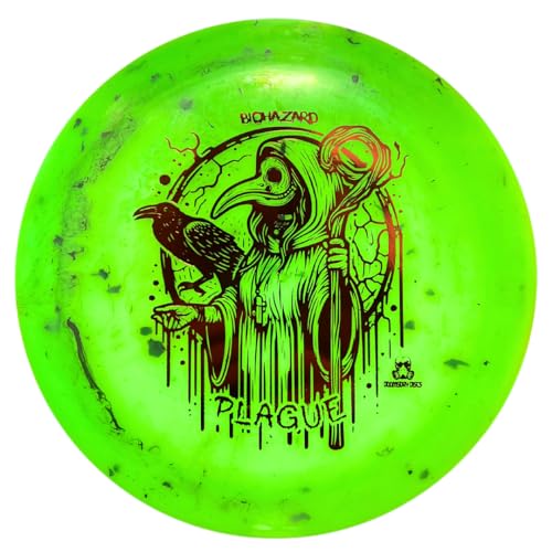 DOOMSDAY DISCS Plague Distance Driver | Advanced Disc Golf Driver | Premium Flexible Plastic