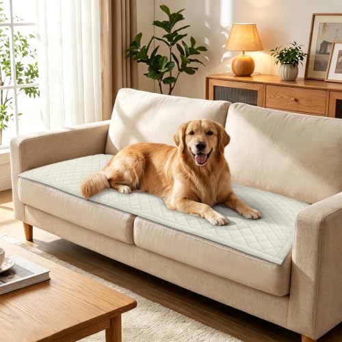 ALIECOM Waterproof Couch Cover for Dogs, Non Slip Sofa Protector Washable - image 7