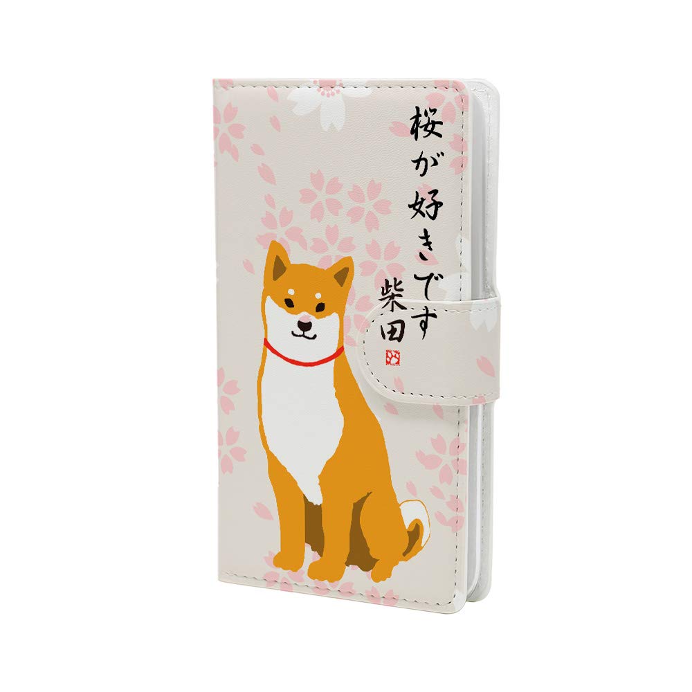 Amazon.co.jp: mitas AQUOS sense3 basic SHV48 ケース 手帳型 しばた