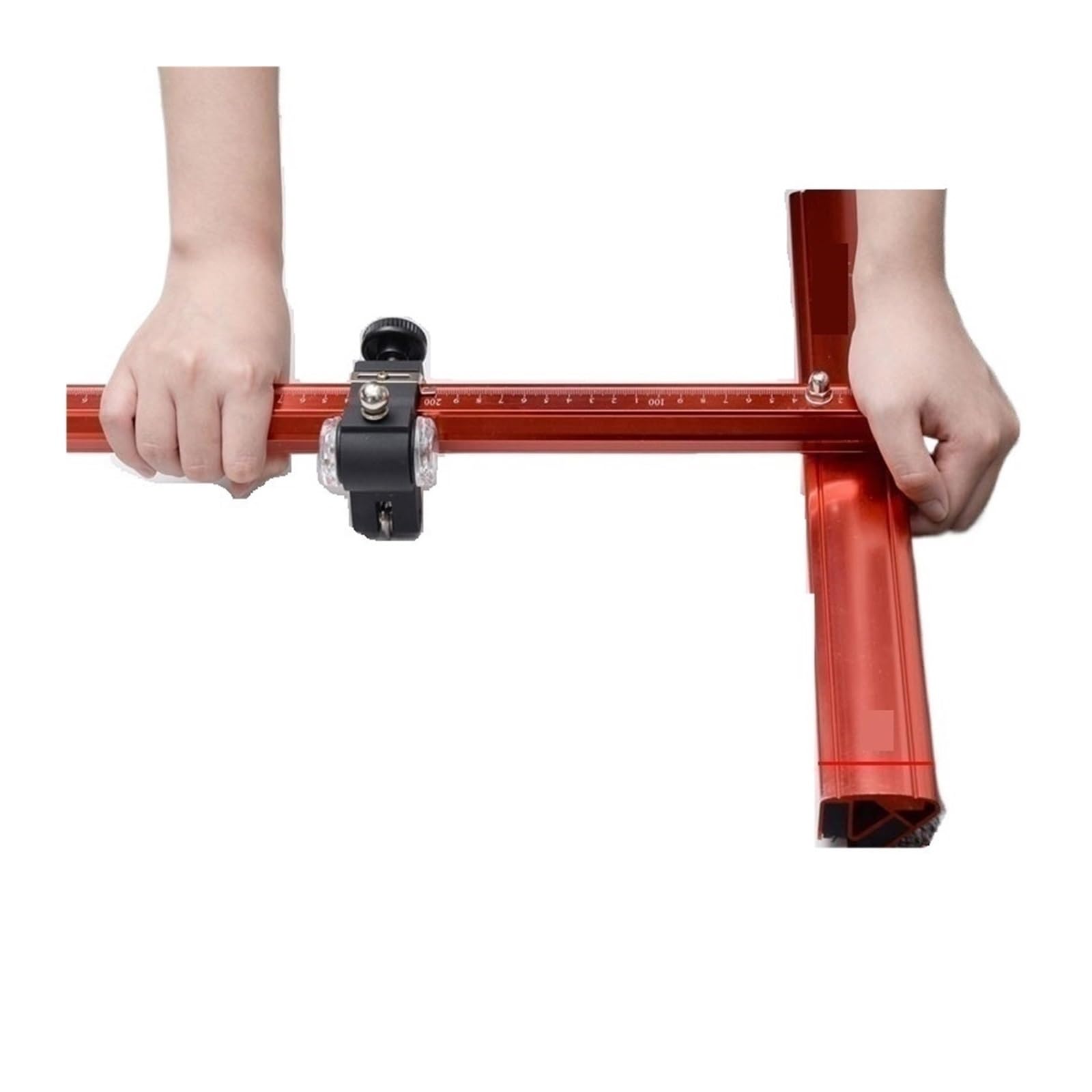 60/90/120CM Glass Tile Push Knife Ceramic Opener Vitrified Brick Rock Cutter Slab Cutting Machine Cut Tools with Pliers Easy to Cut(60cm red with Pliers)