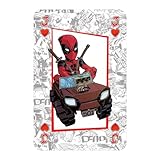 Waddingtons Number 1 Deadpool Playing Card Game, Play with your favourite superheroes from Lady Deadpool and Kidpool, gift and toy for ages 14 plus, Red - Image 12