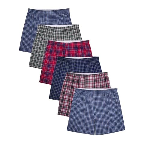 Fruit of the Loom Woven Boxer Shorts Pack Cover