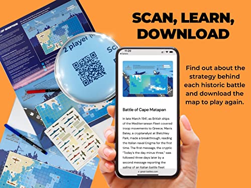 Travel Board Game For Kids & Teens Ages 7 And Up W/Planes And Battleships For 2 Players | Ww2 Classic Edition By Tartaruga #TOP6